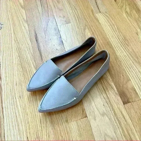 J.Crew Edie Loafer Leather Pointed Flats - Picture 7 of 7